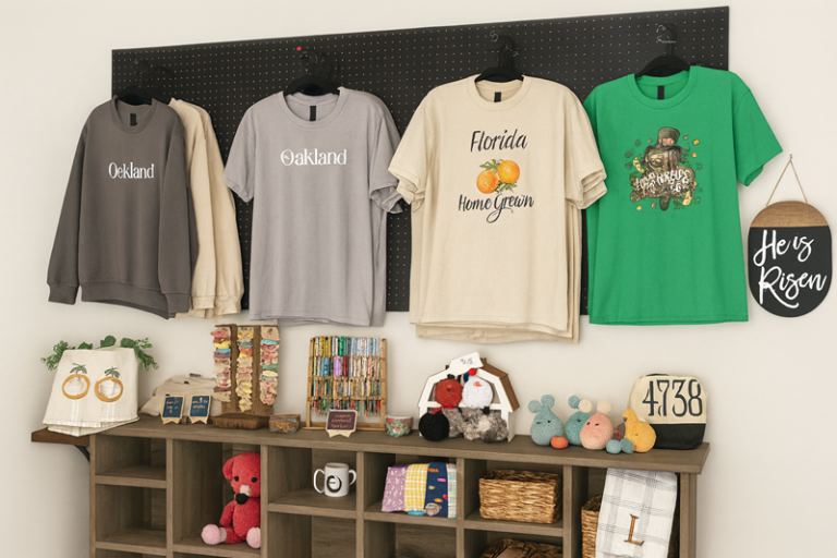 Our printed display shelf