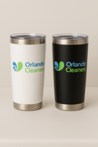 DTF printed tumblers