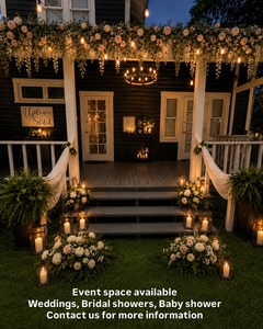 Front Entrance and Events Advertisement