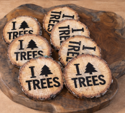 Woodwork "I love trees"
