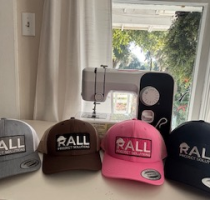 Embroidered caps