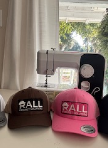 Embroidered caps