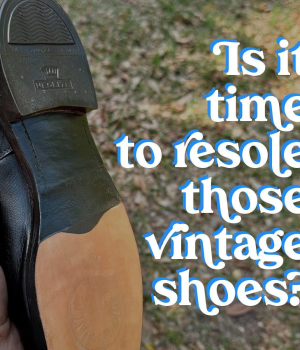 Shoe resole