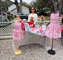 Sewing class open displays